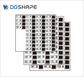 DWX-53DC用アダプターIDラベル【No.1～No.6/#】